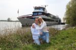 Oosterbeek, 24 April 2008
Frans Bauer komt samen met zijn a.s. vrouw Mariska Bauer aan met de helicopter.
Zij zijn gelandt op de huwelijksboot de 