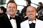 Rotterdam 20 april 2008
Premiere les Miserables  in het nieuwe Luxor theater. Fred Buter met vriend
Peter Smulders bv