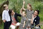 Apeldoorn 30 mei 2008
Prins Maurits Prinses Marilene en hun kinderen Prinses Anna Prins Lucas en Prinses Felicia  tijdens fotoshoot vanwege 10 jarig huwelijk in de apenheul.