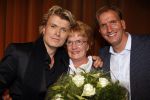 Amsterdam 5 november 2007
Premiere see you in Vegas van Hans Klok in Tuschinski. Hans Klok met zijn broer Wouter en moeder