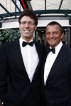 Zaandam 7 december 2008
Premiere op hoop van zegen. Hans Schiffers met vriend
Peter Smulders bv