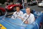 Brescia 15 mei 2008
Start van de Mille Miglia in Brescia. State of art rijdt met 2 porsches mee. 
Gijs v Lennep en Jan Lammers