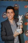 Amsterdam 27 oktober 2007
Jan Smit wint TMF award voor beste zanger en Yolanthe Cabau v Kasbergen is er bij in de heineken music hall.