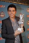 Amsterdam 27 oktober 2007
Jan Smit wint TMF award voor beste zanger en Yolanthe Cabau v Kasbergen is er bij in de heineken music hall.