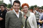 Westerhoven 31 mei 2008
Tros muziekfeest vanuit center parcs in Westerhoven. Jan Smit kwam per helicopter naar Westerhoven omdat hij op meerdere plekken in nederland op moest treden. Jan met Inge Ipenburg
