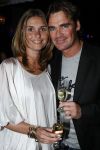 Uitgeest 16 januari 2008
Jeroen v d Boom met zijn vriendin bij nieuwjaarsreceptie henk geels in Bob's