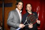 18 December 2008 Kerst/Nieuwjaarsborrel Princess
Jesse Huta Galung met Teun de Nooijer
Foto Peter Smulders BV Eindhoven