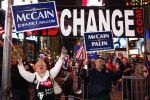 New York 3 november 2008
John Mc Cain aanhangers op time square in New York.
Peter Smulders bv