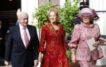 Den Haag 20 oktober 2007
Doop prinses Ariane . Koningin Beatrix Jorge Zorrequieta en Maria del carem Zorrequieta zijn daarbij aanwezig.