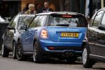 Amsterdam 19 oktober 2007
Judith Osborn in haar mini cooper.