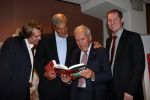 Eindhoven, 13 April 2008
Uitreiking boek PSV 1988 geschreven door Jeroen v d Berk (R ) Uitgever Jack v d Vliert ( van Uitgeverij de Boekenmaker ) Harry v Raaij en Kees Ploegsma