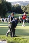 4 November 2007 Valderrama Golfclub ( Spanje )
Finaledag Volvo Masters Seizoen 2007
Ken Brown in gesprek met Richard Boxall