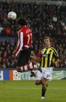 Eindhoven, 23 Oktober 2007
Champions League wedstrijd PSV-Fenerbahce, eindstand 0-0
Seizoen 2007/2008
Kenneth Perez in een duel met Lugano