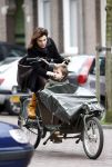 Amsterdam 14 april 2008
Kim v Kooten met zoon in bakfiets.