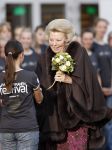 Amsterdam 11 september 2007
Koningin Beatrix en prinses Maxima bij voorstelling voor 75e verjaardag van Hans v Maanen in het muziektheater.