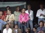 Rotterdam 10 juni 2004
Marco Borsato in de kuip. Leontine Borsato met Natasja Froger en Leco v Zadelhoff