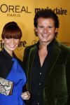 Amsterdam 13 november 2008
Uitreiking van de prix de la mode in het stedelijk museum. 
Leontine Borsato met Leco v Zadelhoff