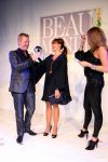 Amsterdam, 30 Oktober 2008 
Uitreiking Beau Monde Awards 2008
Leontine Borsato haalt de prijs op voor de beste Coverfoto met 4 dames van voetbalvrouwen
Foto Peter Smulders BV