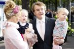 Den Haag 20 oktober 2007
Mabel Wisse Smit Prins Friso en hun dochters Luana en Zaria bij de doop van prinses Ariane.