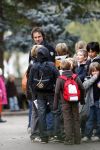 Blaricum 2 oktober 2008
Marco Borsato brengt zijn kinderen naar school.
Peter Smulders bv