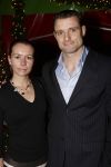 18 December 2008 Kerst/Nieuwjaarsborrel Princess
Mark Huizinga met zijn partner
Foto Peter Smulders BV Eindhoven