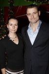 18 December 2008 Kerst/Nieuwjaarsborrel Princess
Mark Huizinga met zijn partner
Foto Peter Smulders BV Eindhoven