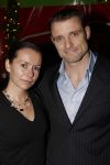 18 December 2008 Kerst/Nieuwjaarsborrel Princess
Mark Huizinga met zijn partner
Foto Peter Smulders BV Eindhoven
