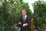 Bleiswijk, 17 November 2008
Bezoek Mark Rutte aan tomatenkwekerij van den bosch BV
Op de foto Mark Rutte met Rik van den Bosch
Foto Peter Smulders BV