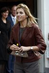 Amsterdam 6 oktober 2008
prinses Maxima op bezoek bij de nederlandse bank. Maxima draagt een rood leren/leer jasje.
Peter Smulders bv