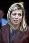 Amsterdam 6 oktober 2008
prinses Maxima op bezoek bij de nederlandse bank. Maxima draagt een rood leren/leer jasje.
Peter Smulders bv