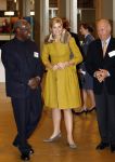 Rotterdam 13 november 2008
Prinses Maxima aanwezig bij bjeenkomst van club de madrid in de van nelle fabriek in Rotterdam. Maxima draagt een pakje met bont. Maxima met Ronald Venetiaan
Peter Smulders bv
