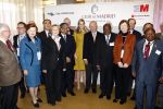Rotterdam 13 november 2008
Prinses Maxima aanwezig bij bjeenkomst van club de madrid in de van nelle fabriek in Rotterdam. Maxima draagt een pakje met bont.
Peter Smulders bv