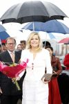 Mdedemblik 17 oktober 2007
Prinses Maxima  bezoekt de Jumbo speelgoed fabriek en doet werk achter de lopende band. Ook speelt ze met kinderen mens erger je niet.