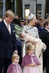 Den Haag 20 oktober 2007
Doop prinses Ariane. Prins Willem Alexander Maxima Ariana Alexia en Amalia.