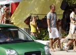 Ibiza  12 juli 2008
Wendy v Dijk met Sem en broer Mike v Dijk op vakantie op ibiza.
