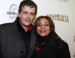 Amsterdam 15 december 2008
Premiere Australia in Tuschinski. Nurlaila Kareem met nieuwe vriend
Peter Smulders bv