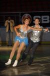 Amsterdam 23 oktober 2007
Nance Coolen en Gerard Joling bij presentatie sterren dansen op het ijs van sbs6  op de jaap eden baan. Olga Commandeur