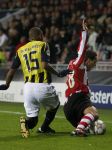 Eindhoven, 23 Oktober 2007
Champions League wedstrijd PSV-Fenerbahce, eindstand 0-0
Seizoen 2007/2008
Otman Bakkal in duel met Aurelio Mehmet