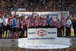 Arnhem, 20 April 2008 Kompetitiewedstrijd Vitesse-PSV, eindstand 0-1 Seizoen 2007/2008
PSV Landskampioen en wordt er dus feest gevierd