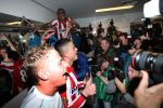 Arnhem, 20 April 2008 Kompetitiewedstrijd Vitesse-PSV, eindstand 0-1 Seizoen 2007/2008
PSV Landskampioen en wordt er dus feest gevierd
In het kleedlokaal