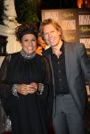 Amsterdam, 30 Oktober 2008 
Uitreiking Beau Monde Awards 2008
Patty Brard met haar vriend
Foto Peter Smulders BV