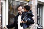 Amsterdam 22 oktober 2008
Peter v d Vorst met zijn zoontje.
Peter Smulders bv