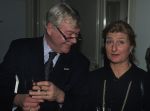 18 November 1996
Pierre Huyskens met zijn 2e vrouw 
Foto Peter Smulders BV