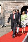 Den Haag 25 juni 2007
Maxima op het binnenhof bij task force. Piet Hein Donner