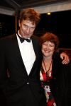Amsterdam 24 oktober 2008
Uitreiking en gala van de televizierring 2008 in Carre. Pieter Jan Haegens met vrouw
Peter Smulders bv
