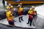 Hoek v Holland 3 november 2007
Pieter v Vollenhoven tijdens make a difference day met reddingsbrigade op boot.