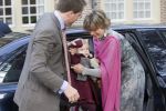 Apeldoorn 2 November 2008 Op paleis het Loo is vandaag de jongste zoon van Prins Bernhard en Prinses Annette gedoopt 
Op de foto Prins Constantijn en Prinses Laurentien met  Prins Leonor