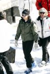 Lech 26 februari 2008
Prinses Caroline v Monaco en Prins Ernst v Hannover op skivakantie in lech.  Ze steken allebei een sigaret op.
Peter Smulders bv