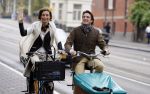 Amsterdam 3 november 2007
Prins Maurits en Prinses Marilene bij La Luz voor Make a Different day. Ze kwamen met de bakfiets.