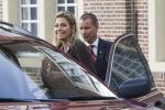 Apeldoorn 2 November 2008 Op paleis het Loo is vandaag de jongste zoon van Prins Bernhard en Prinses Annette gedoopt 
Op de foto Prinses Maxima
